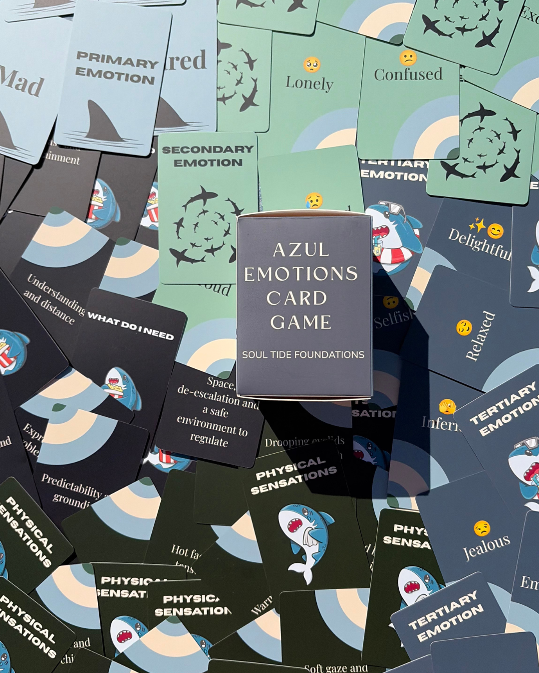 Azul Emotions card game